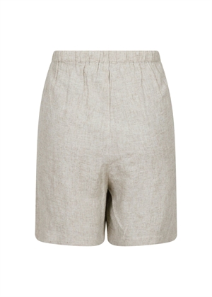 Santo soft linen shorts Natural Neo Noir 